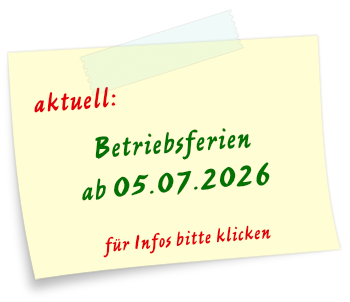 aktuell Öffnungszeiten